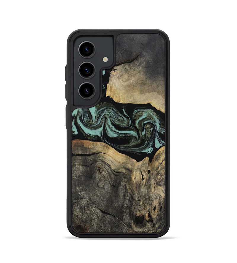 Galaxy S24 Wood Phone Case - Pamala (Green, 816600)
