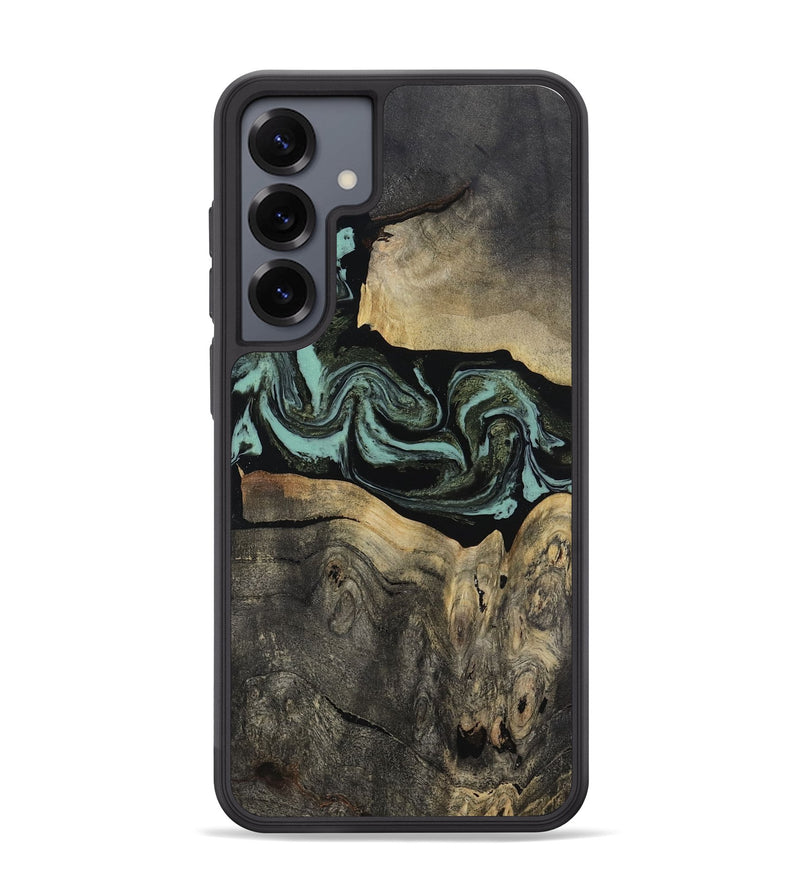 Galaxy S25 Plus Wood Phone Case - Pamala (Green, 816600)