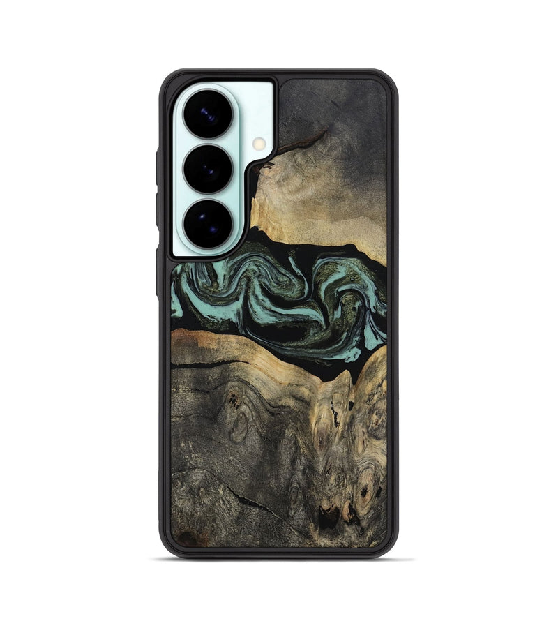 Galaxy S26 Wood Phone Case - Pamala (Green, 816600)
