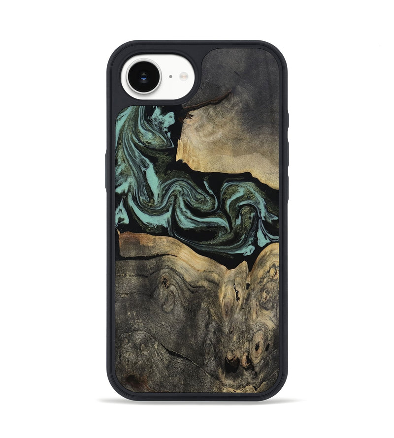 iPhone 17e Wood Phone Case - Pamala (Green, 816600)