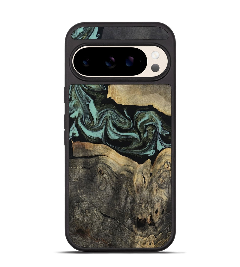 Pixel 10 Wood Phone Case - Pamala (Green, 816600)