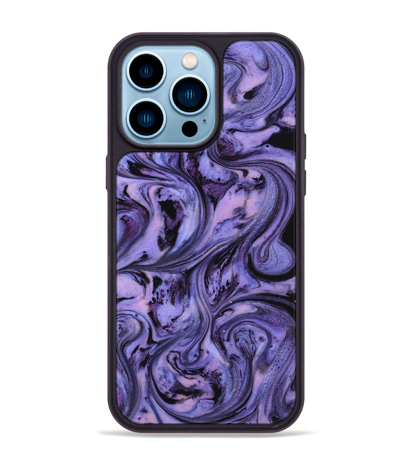 iPhone 14 Pro Max ResinArt Phone Case - Miya (Purple, 816611)