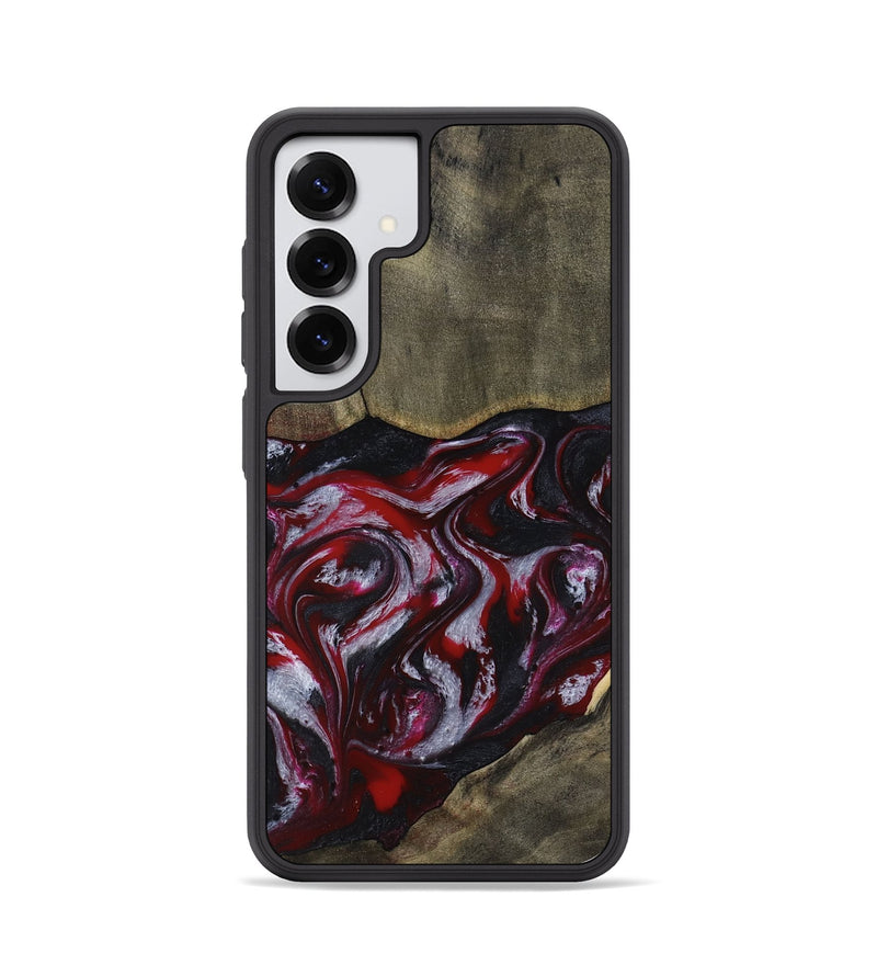 Galaxy S25 Wood Phone Case - Royalty (Red, 816612)