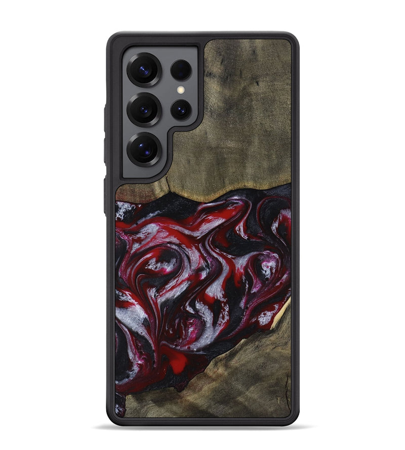 Galaxy S25 Ultra Wood Phone Case - Royalty (Red, 816612)
