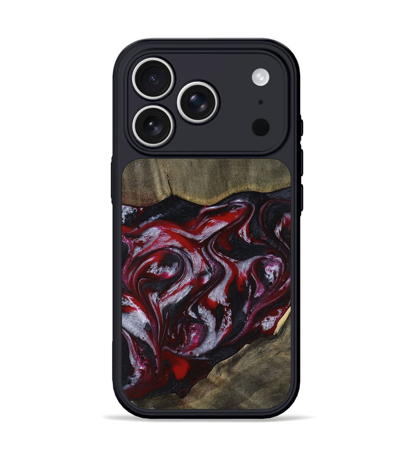 iPhone 17 Pro Wood Phone Case - Royalty (Red, 816612)
