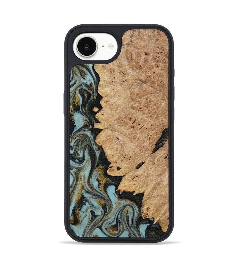 iPhone 16e Wood Phone Case - Calum (Green, 816640)