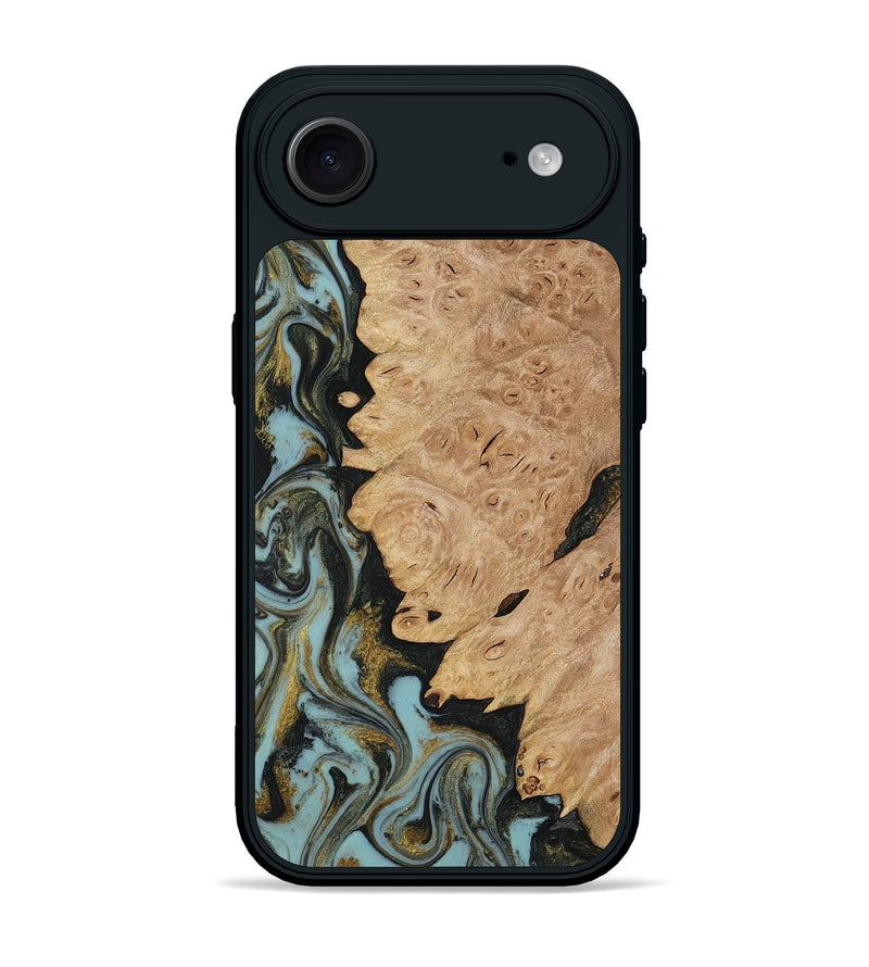 iPhone 17 Air Wood Phone Case - Calum (Green, 816640)
