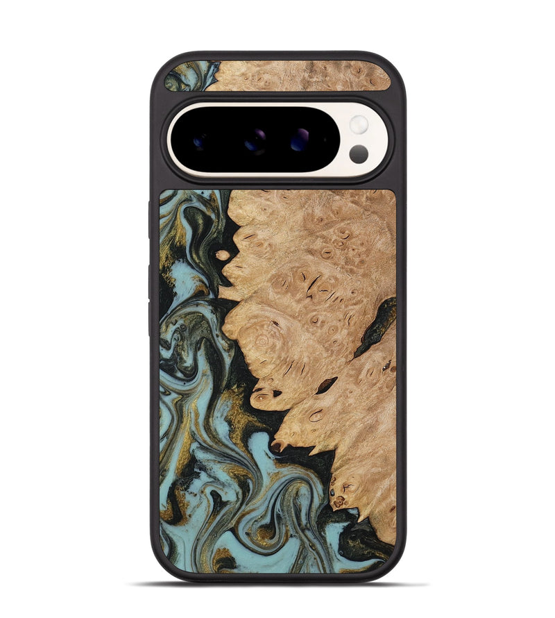 Pixel 9 Pro Wood Phone Case - Calum (Green, 816640)