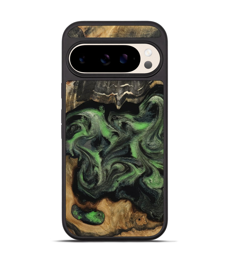Pixel 10 Pro Wood Phone Case - Stacey (Green, 816641)