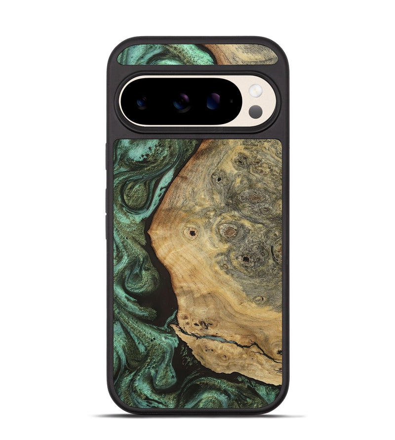 Pixel 10 Wood Phone Case - Mael (Green, 816644)