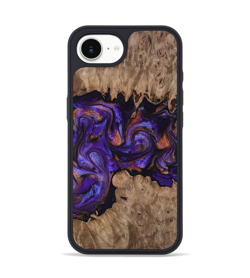 iPhone 16e Wood Phone Case - Denis (Purple, 816650)