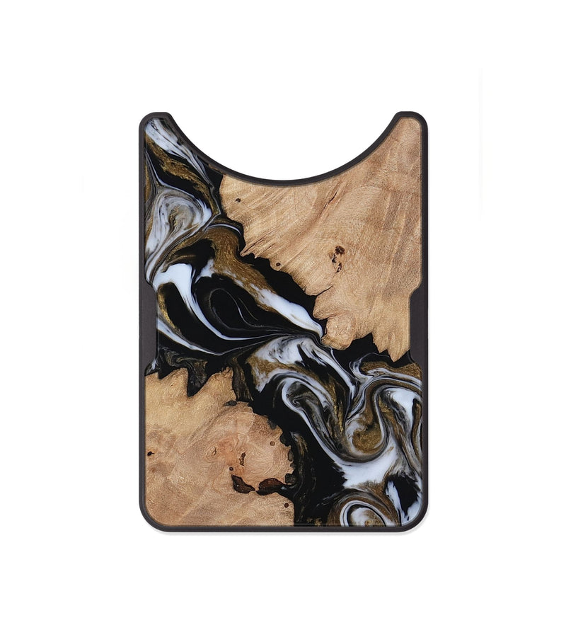 Alloy Wood Wallet - Lona (Black & White, 816653)