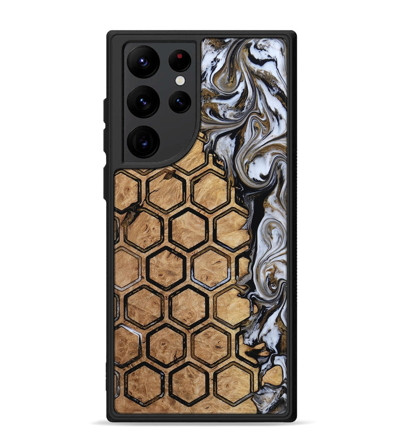 Galaxy S22 Ultra Wood Phone Case - Candi (Pattern, 816659)