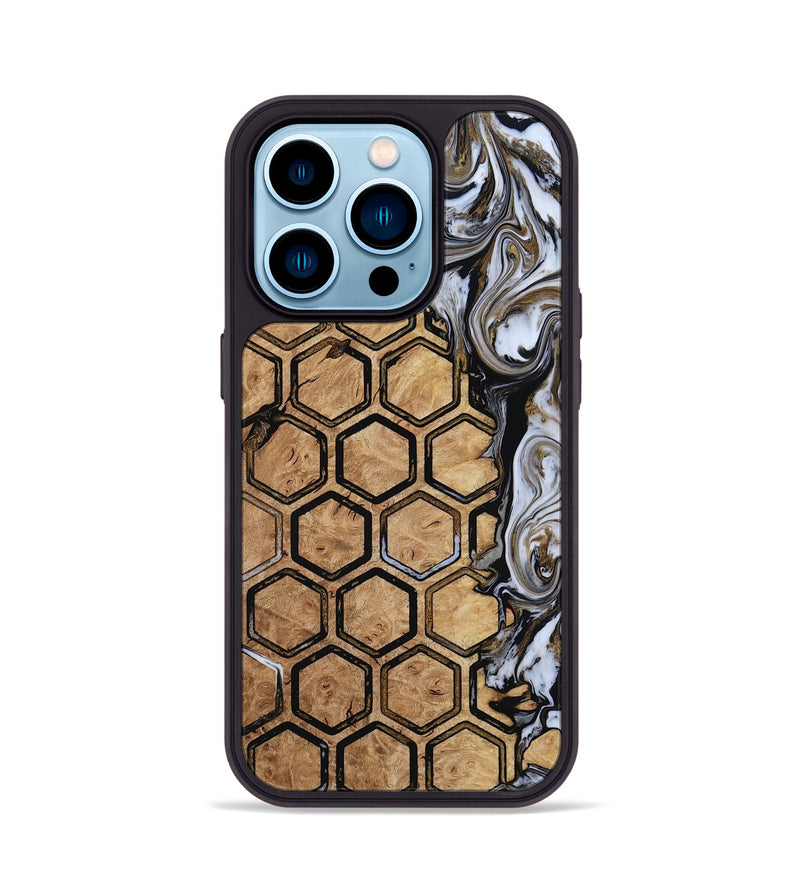 iPhone 14 Pro Wood Phone Case - Candi (Pattern, 816659)