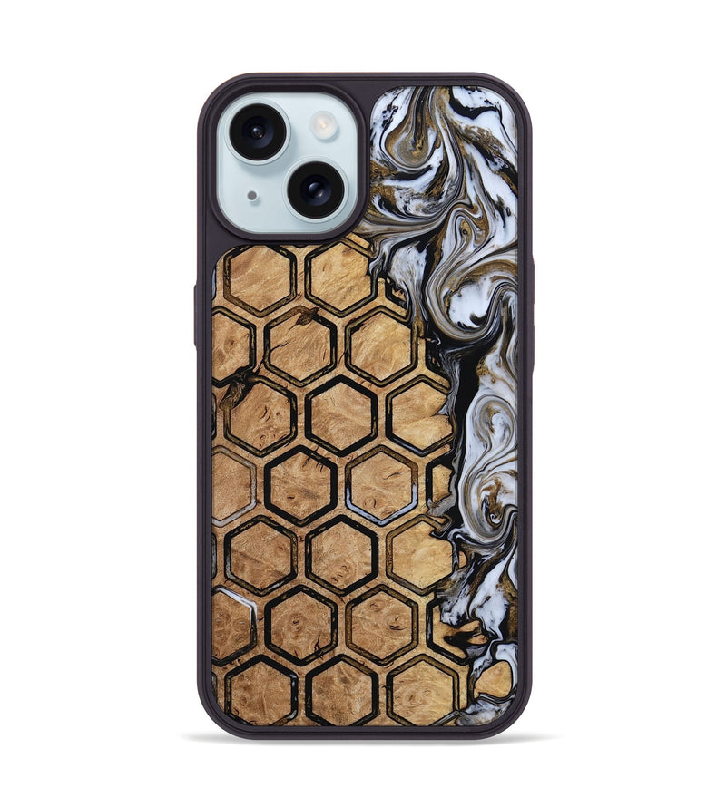 iPhone 15 Wood Phone Case - Candi (Pattern, 816659)