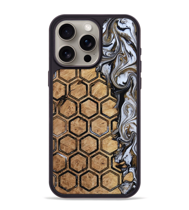 iPhone 15 Pro Max Wood Phone Case - Candi (Pattern, 816659)