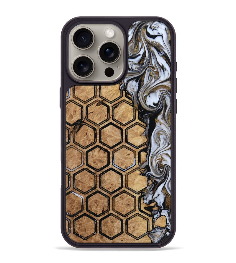 iPhone 16 Pro Max Wood Phone Case - Candi (Pattern, 816659)