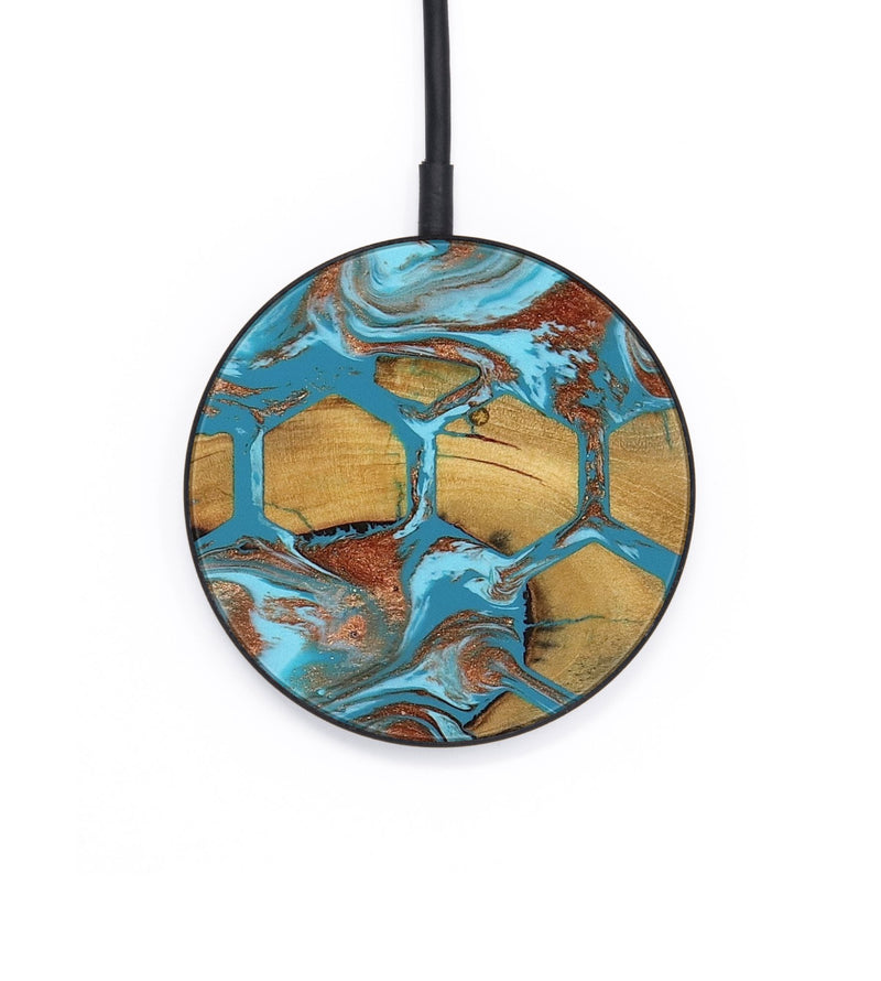 Circle Wood Wireless Charger - Lorie (Pattern, 816665)