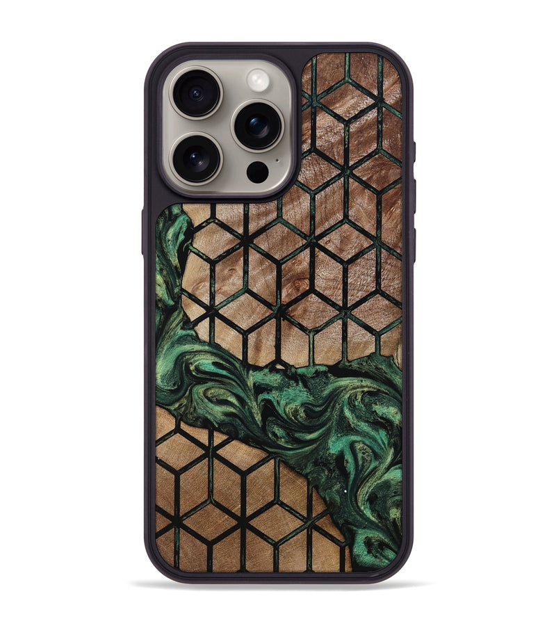 iPhone 15 Pro Max Wood Phone Case - Lisa (Pattern, 816668)