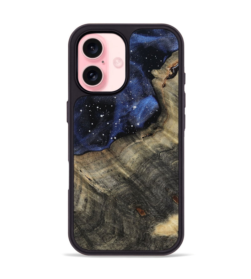 iPhone 16 Wood Phone Case - Malachi (Cosmos, 816683)