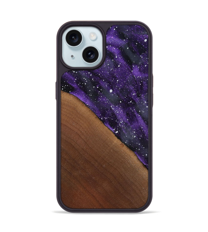 iPhone 15 Wood Phone Case - Shantel (Cosmos, 816685)
