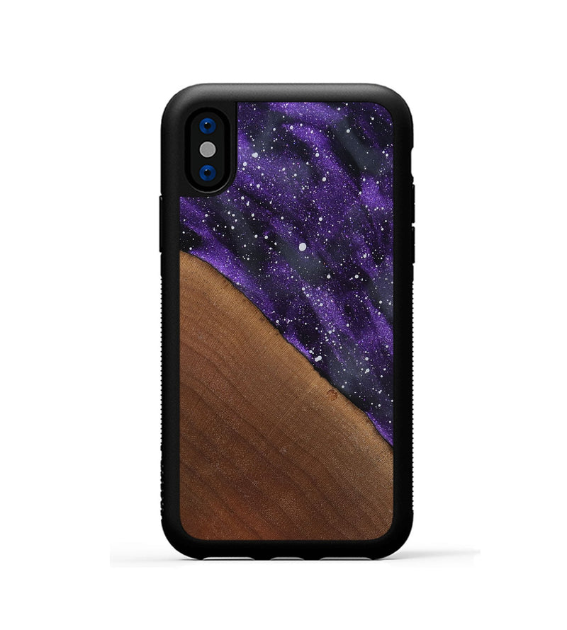iPhone Xs Wood Phone Case - Shantel (Cosmos, 816685)