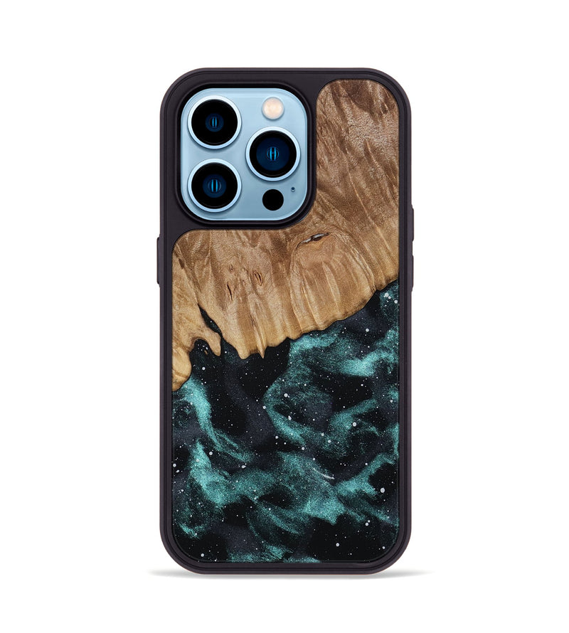 iPhone 14 Pro Wood Phone Case - Roxana (Cosmos, 816686)