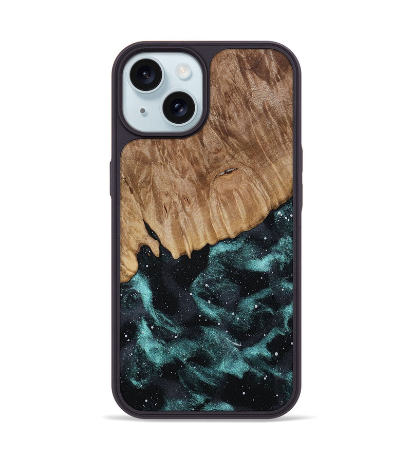 iPhone 15 Wood Phone Case - Roxana (Cosmos, 816686)