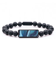 Lava Bead ResinArt Bracelet - Daxton (Blue, 816793)