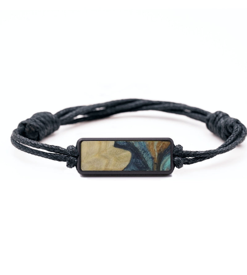 Classic Wood Bracelet - Zayn (Teal & Gold, 816858)