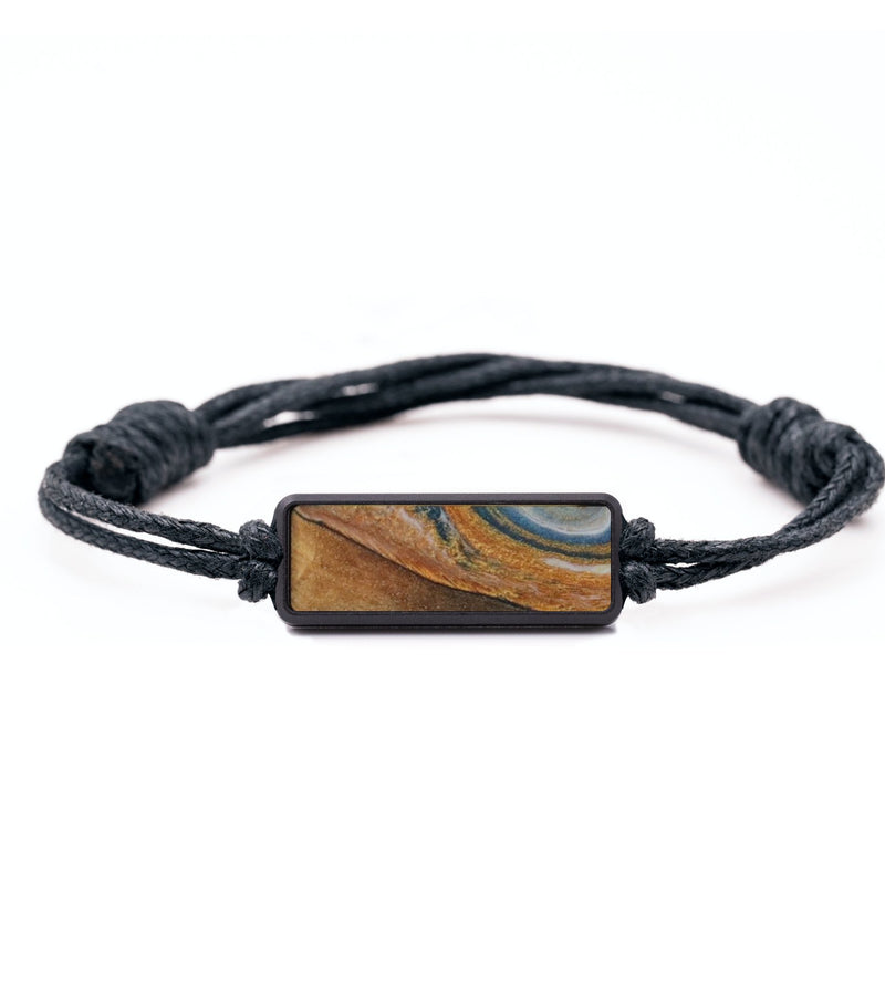 Classic Wood Bracelet - Melanie (Teal & Gold, 816859)