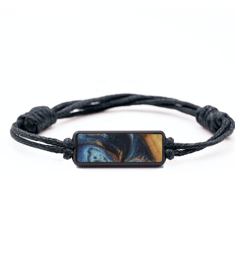 Classic Wood Bracelet - Howard (Teal & Gold, 816861)