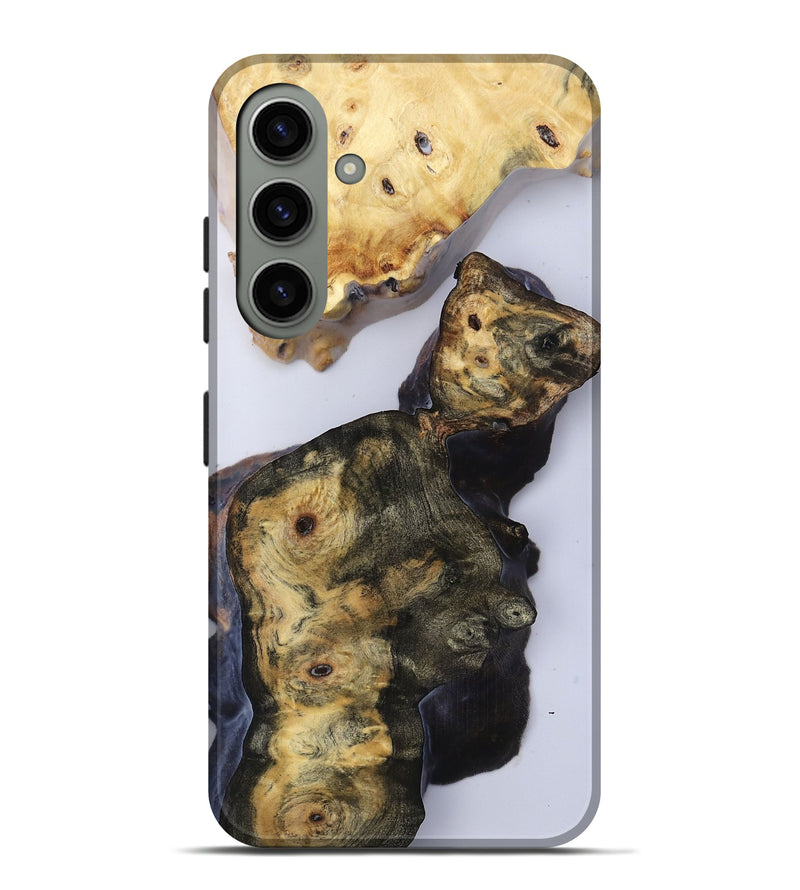 Galaxy S24 Plus Wood Live Edge Phone Case - Sierra (Clear, 816877)