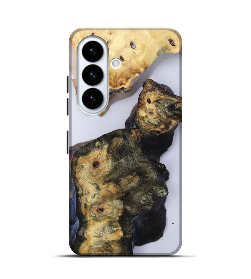 Galaxy S26 Wood Live Edge Phone Case - Sierra (Clear, 816877)