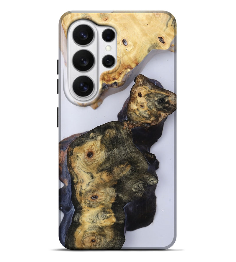 Galaxy S26 Ultra Wood Live Edge Phone Case - Sierra (Clear, 816877)