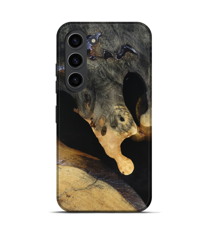 Galaxy S23 Wood Live Edge Phone Case - Jazmin (Clear, 816880)