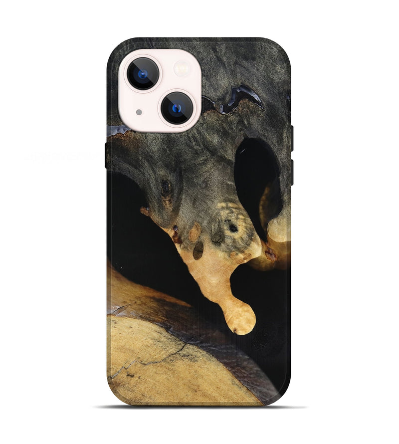 iPhone 13 Wood Live Edge Phone Case - Jazmin (Clear, 816880)