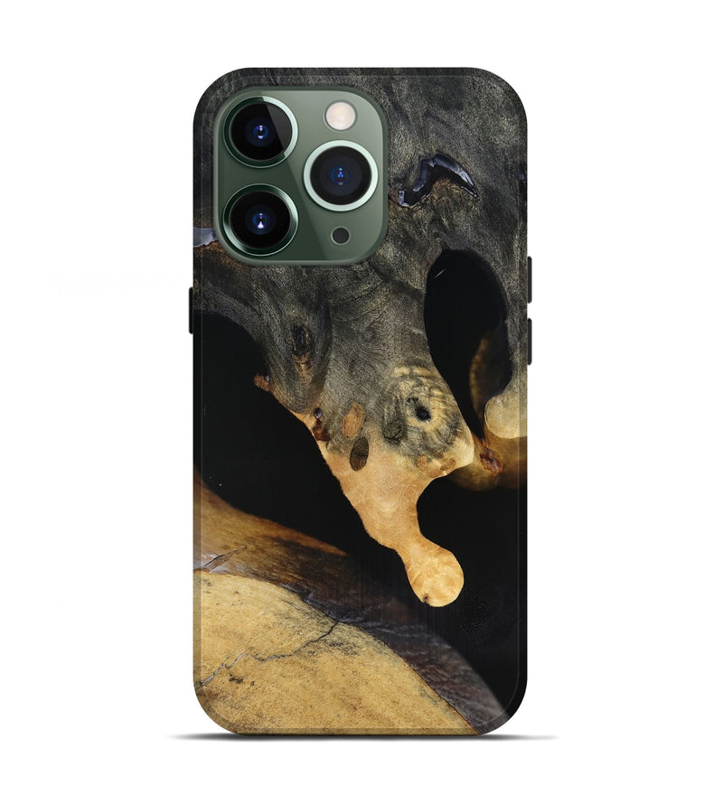 iPhone 13 Pro Wood Live Edge Phone Case - Jazmin (Clear, 816880)