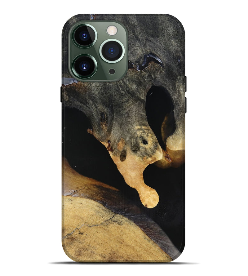 iPhone 13 Pro Max Wood Live Edge Phone Case - Jazmin (Clear, 816880)
