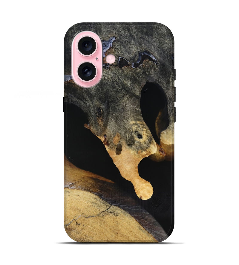 iPhone 17 Wood Live Edge Phone Case - Jazmin (Clear, 816880)