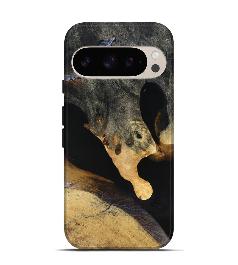 Pixel 10 Pro Wood Live Edge Phone Case - Jazmin (Clear, 816880)