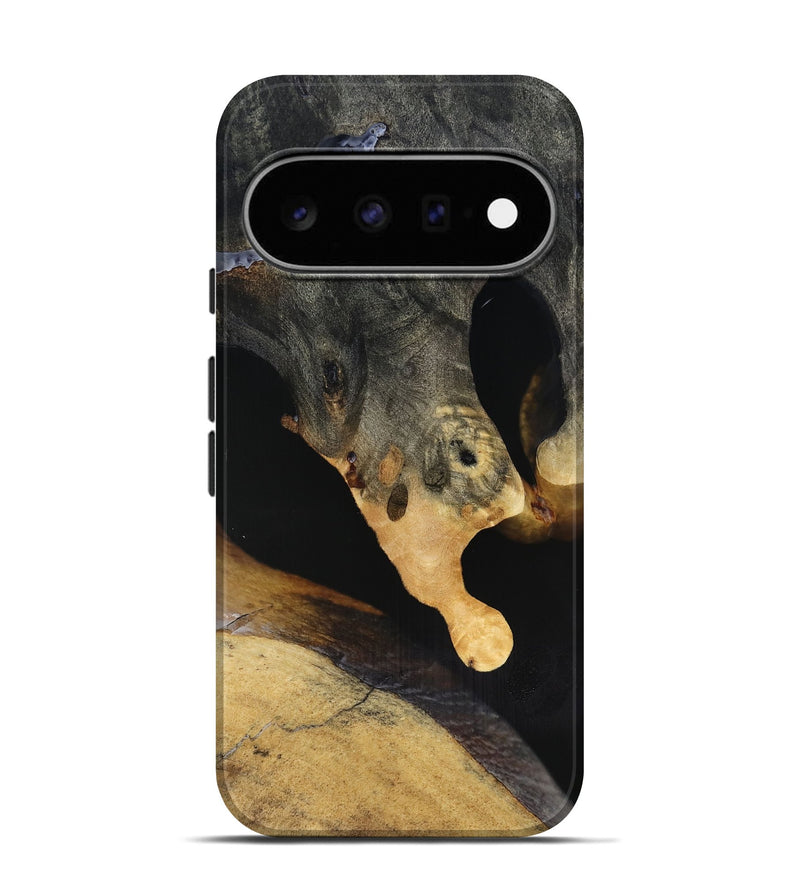 Pixel 11 Pro Wood Live Edge Phone Case - Jazmin (Clear, 816880)