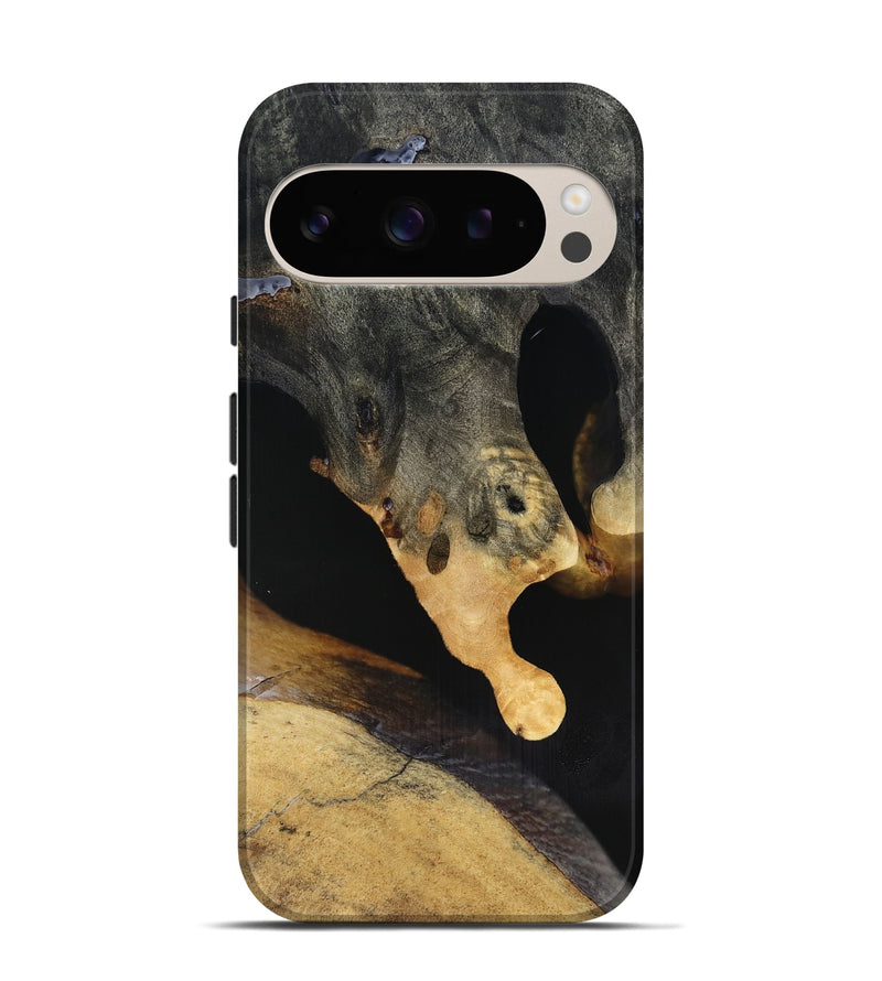 Pixel 9 Wood Live Edge Phone Case - Jazmin (Clear, 816880)
