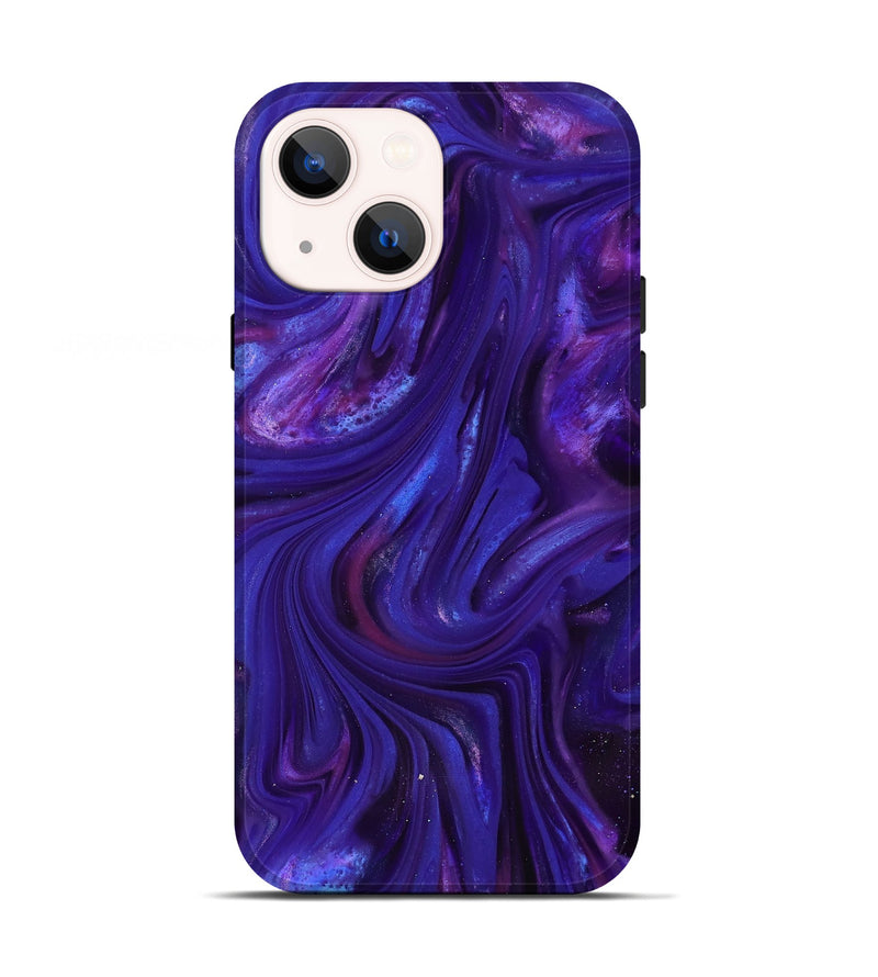 iPhone 13 ResinArt Live Edge Phone Case - Shanna (Purple, 816881)