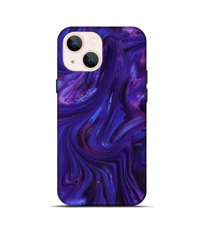 iPhone 13 mini ResinArt Live Edge Phone Case - Shanna (Purple, 816881)