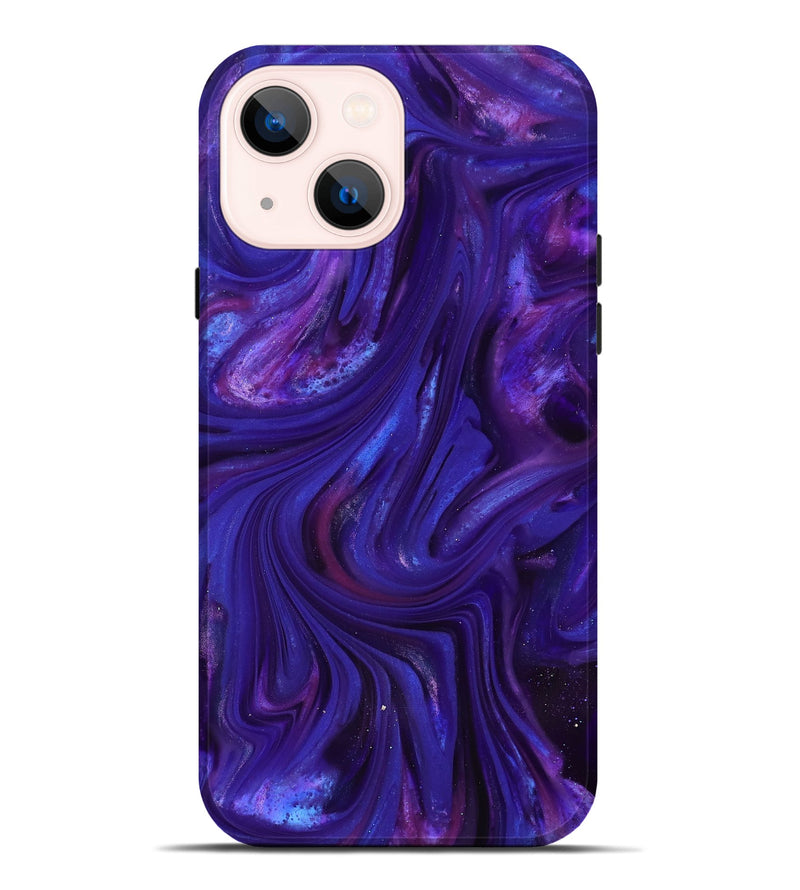 iPhone 14 Plus ResinArt Live Edge Phone Case - Shanna (Purple, 816881)