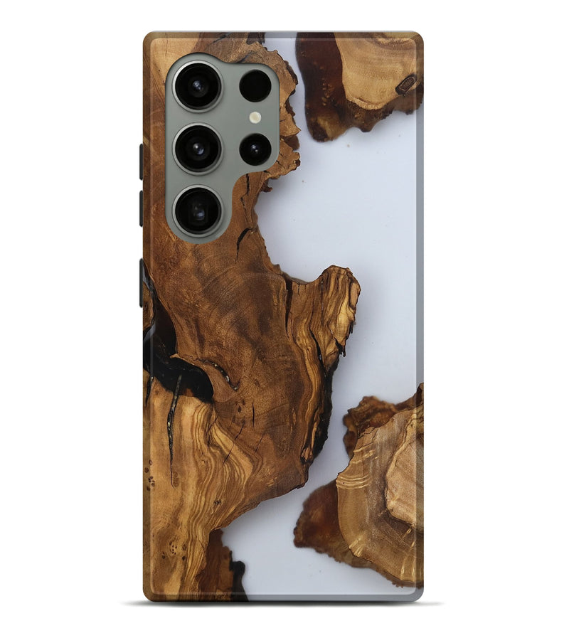 Galaxy S24 Ultra Wood Live Edge Phone Case - Jazlynn (Clear, 816896)