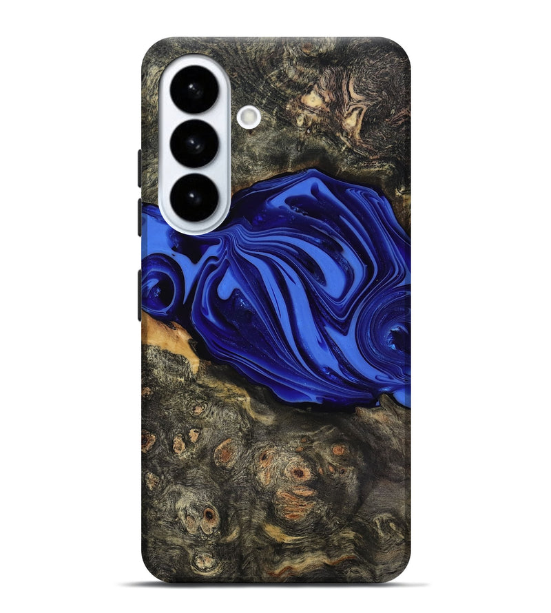 Galaxy S26 Plus Wood Live Edge Phone Case - Kayce (Blue, 816903)