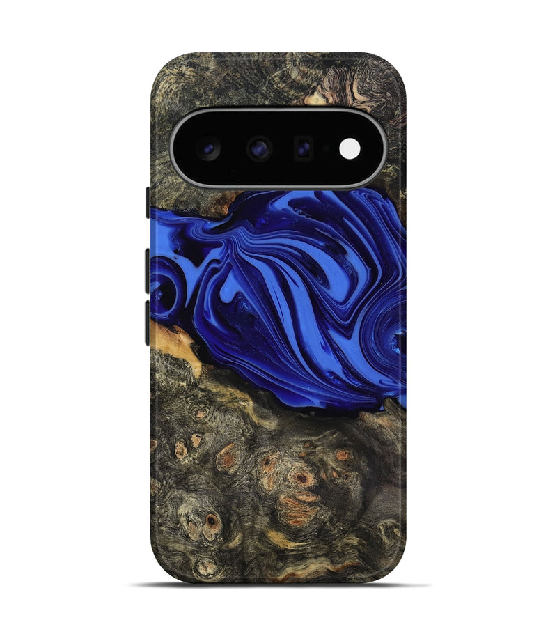 Pixel 11 Wood Live Edge Phone Case - Kayce (Blue, 816903)