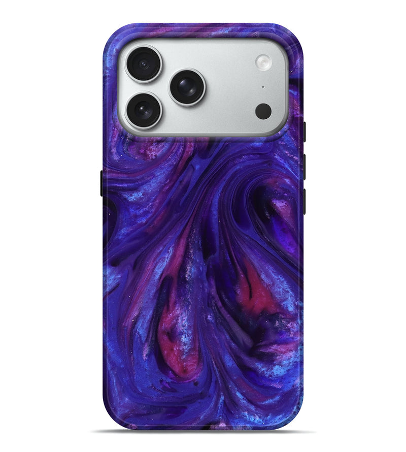 iPhone 18 Pro Max ResinArt Live Edge Phone Case - Cher (Purple, 816909)